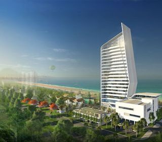 Khách sạn Tourane, Đà Nẵng - TLE Group - Nhà phân phối thang máy Mitsubishi chính hãng