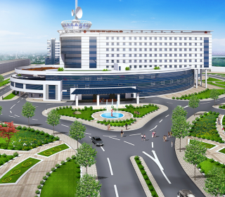 Bệnh viện Ung bướu tỉnh Thanh Hóa - TLE Group - Nhà phân phối thang máy Mitsubishi chính hãng